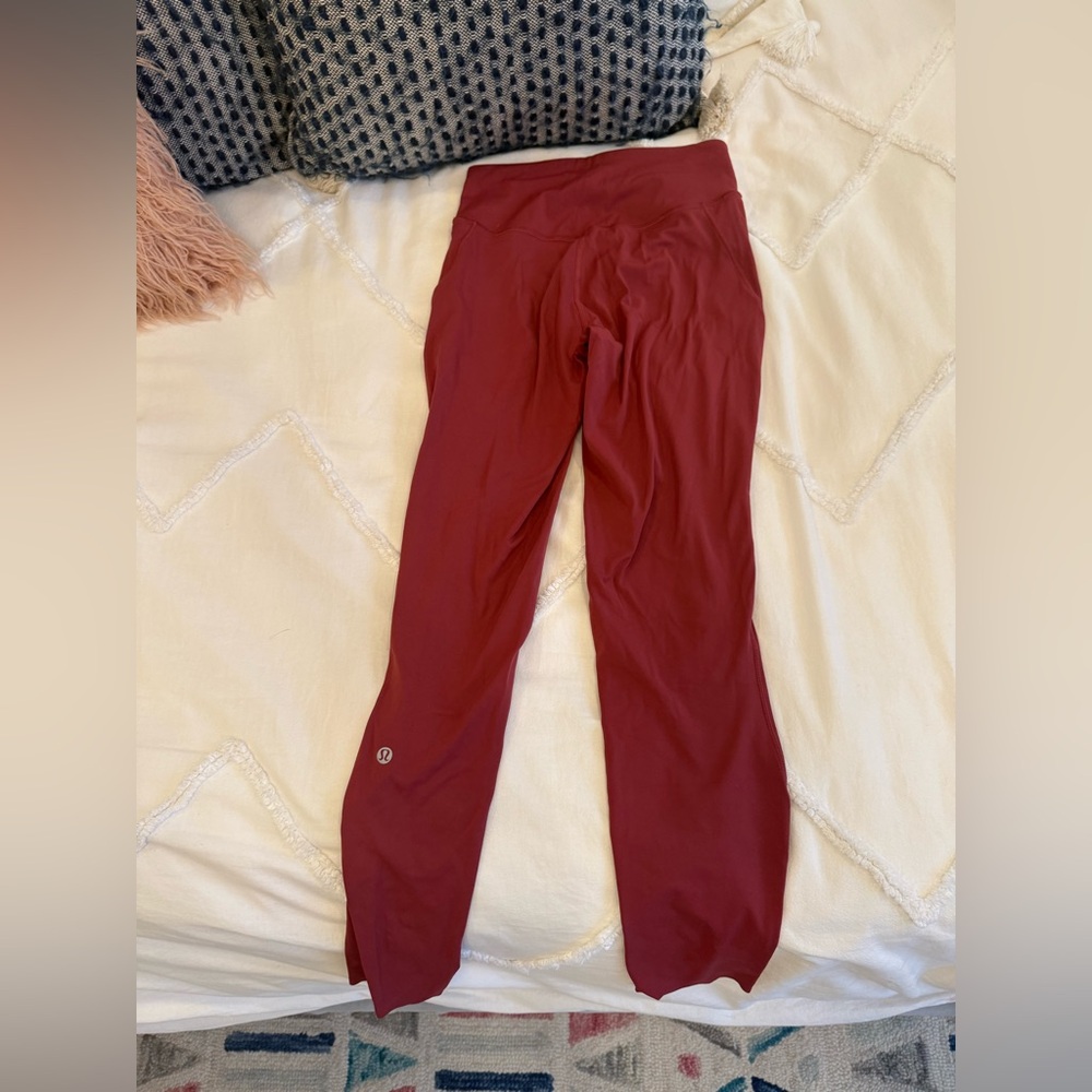 Lululemon Athletica Red Leggings